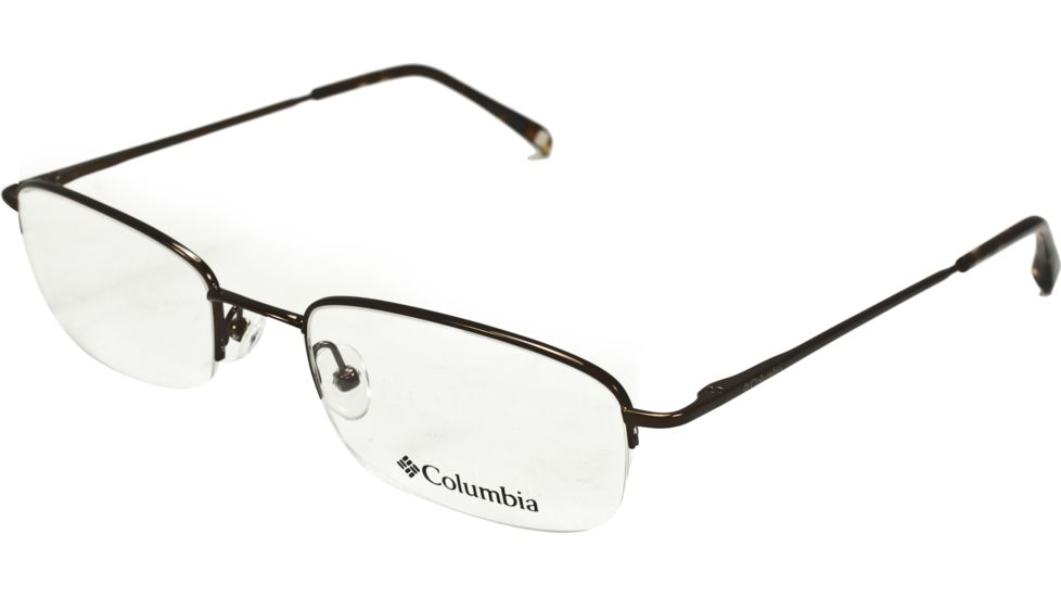 Columbia Brewha 101 Progressive Prescription Eyeglasses - Frame Brown Gloss, Size 54/20mm CBBREWHA10102