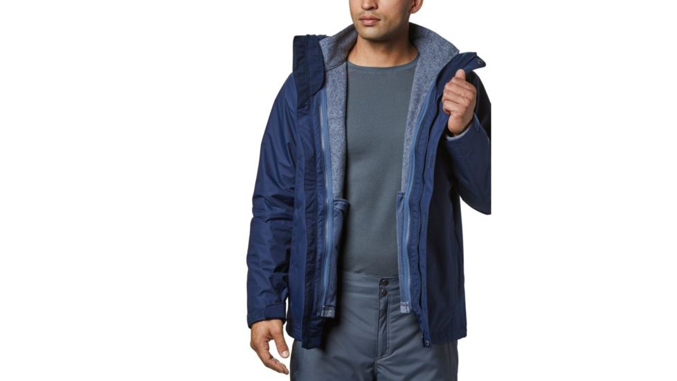 Columbia Bugaboo II Fleece Interchange Jacket, Collegiate Navy, 2XL - Mens, 1800661464-XXL