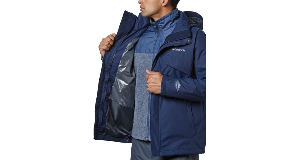 Columbia Bugaboo II Fleece Interchange Jacket, Collegiate Navy, 2XL - Mens, 1800661464-XXL