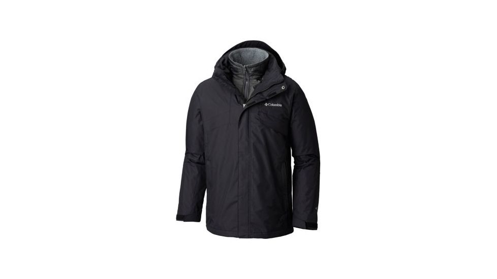 Columbia Bugaboo II Fleece Interchange Jacket - Mens, Black, Small, 1800661010-S