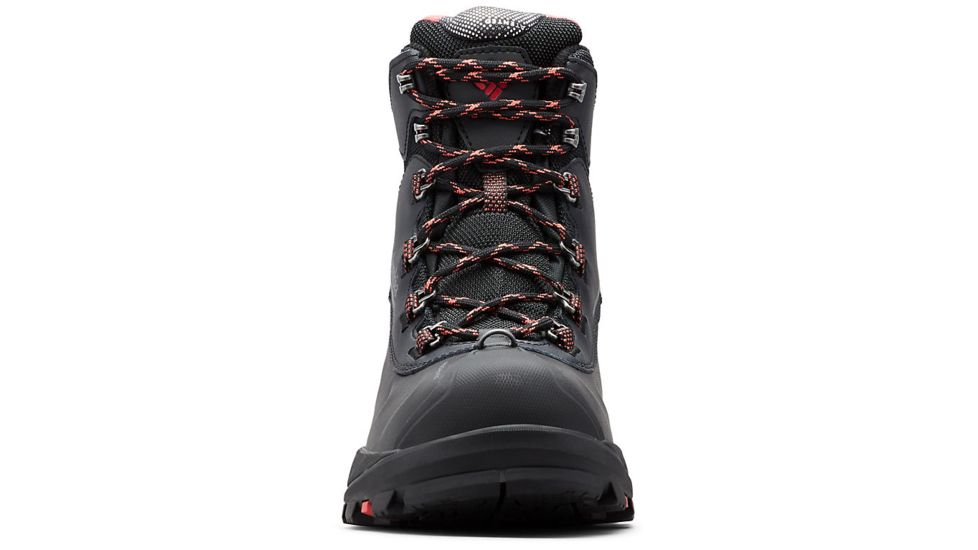 Columbia Bugaboot Plus IV Omni-Heat Boot - Womens, Black/Sunset Red, 9 US, Medium, 1791271010-9