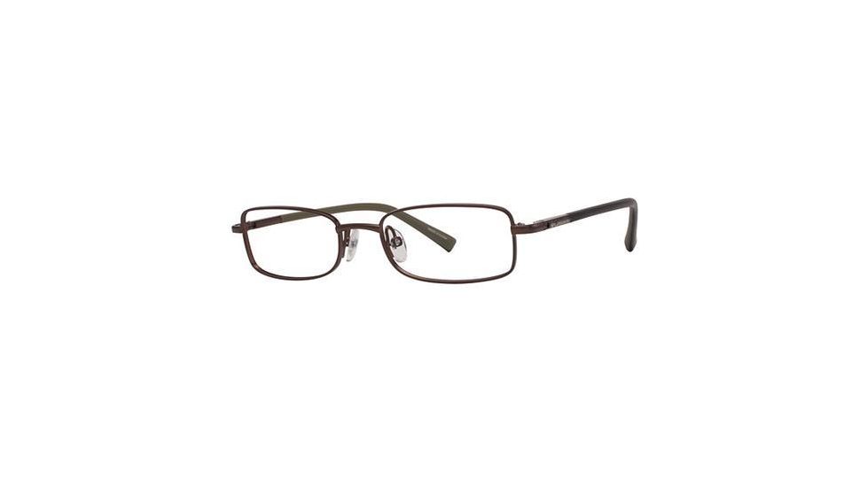 Columbia Camp Roc Progressive Prescription Eyeglasses - Frame Tank Brown, Size 46/15mm CBCAMPROC03