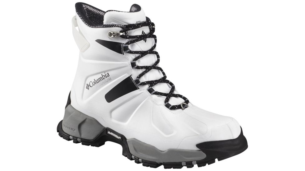 Columbia Canuk Titanium Omni-Heat OutDry Extreme Winter Boot - Men's-White/Black-Medium-10