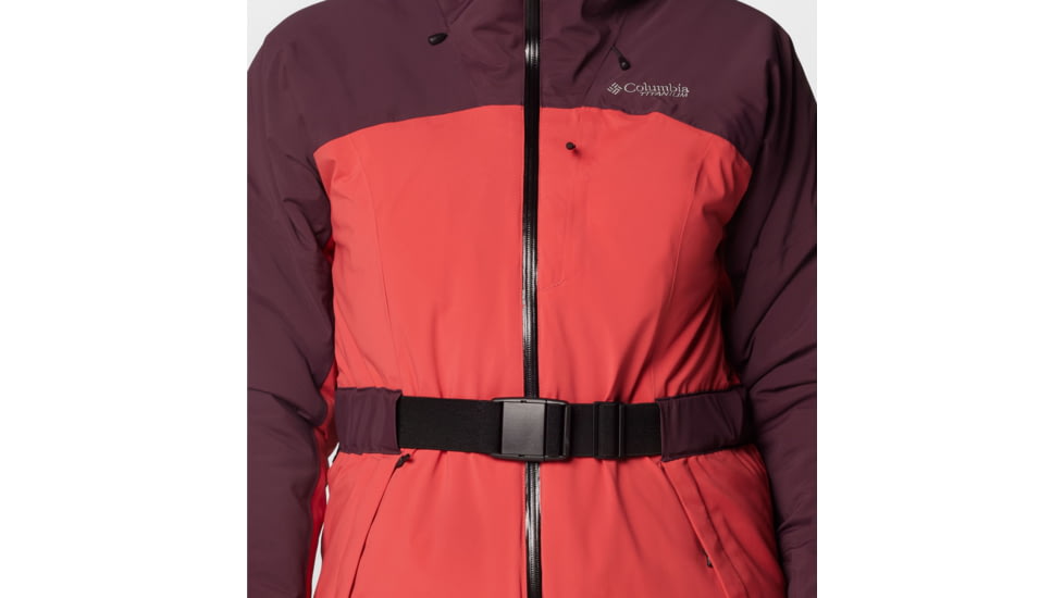 Columbia Cirque Bowl Insulated Jacket - Womens, Daredevil/Moonvista, Small, 2085591602-S