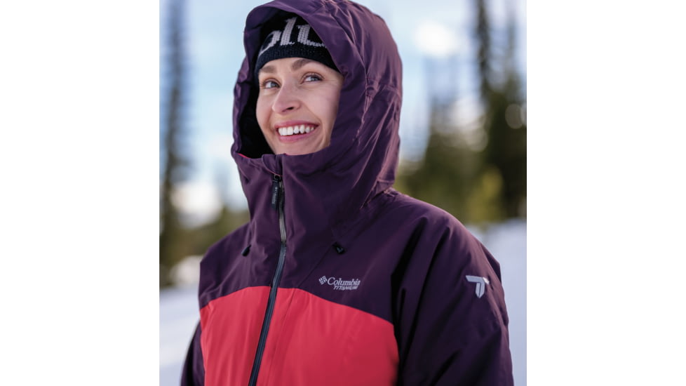 Columbia Cirque Bowl Insulated Jacket - Womens, Daredevil/Moonvista, Small, 2085591602-S