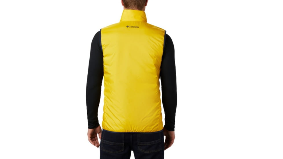 Columbia CLG Lake 22 Reversible Vest, UM - Coll Navy, Coll Yellow, 2XL - Mens, 1809301425-XXL