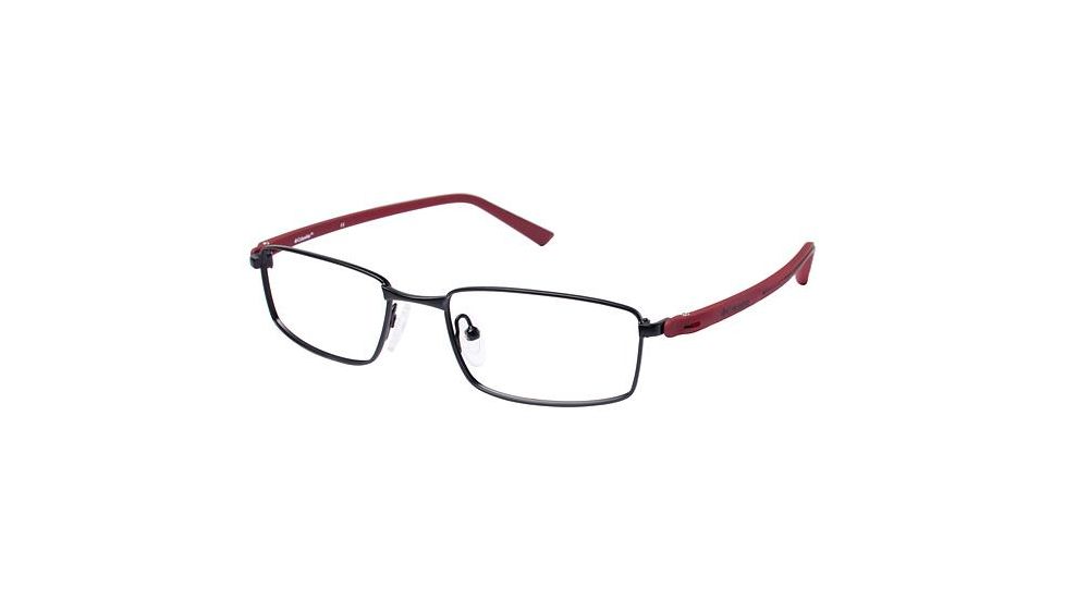 Columbia COLTON 500 Single Vision Prescription Eyeglasses - Frame BLACK, Size 50/17mm CBCOLTON50001