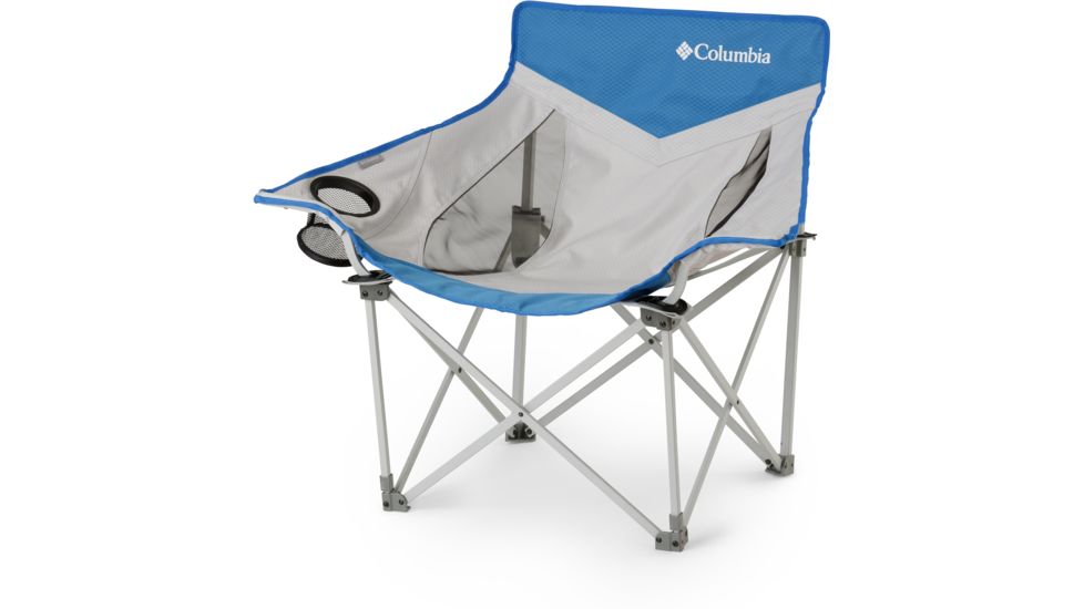 Columbia Compact Chair with Mesh, Blue/Gray/Graphite, 30644