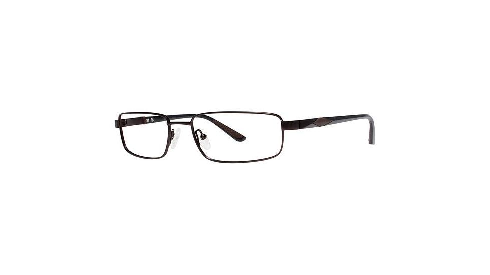 Columbia Coulson Single Vision Prescription Eyeglasses - Frame DARK BROWN/BROWN, Size 53/17mm CBCOULSON01