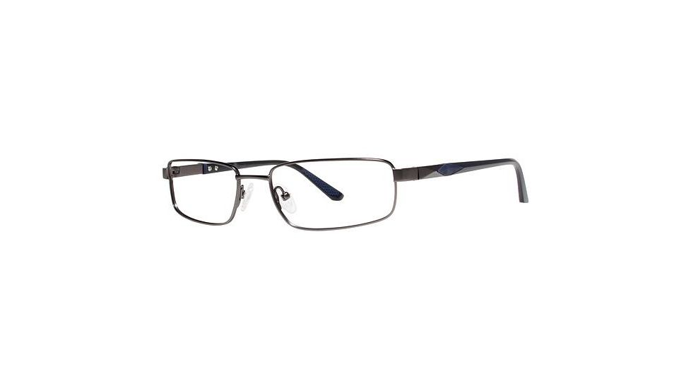 Columbia Coulson Single Vision Prescription Eyeglasses - Frame GUNMETAL/NAVY, Size 53/17mm CBCOULSON02