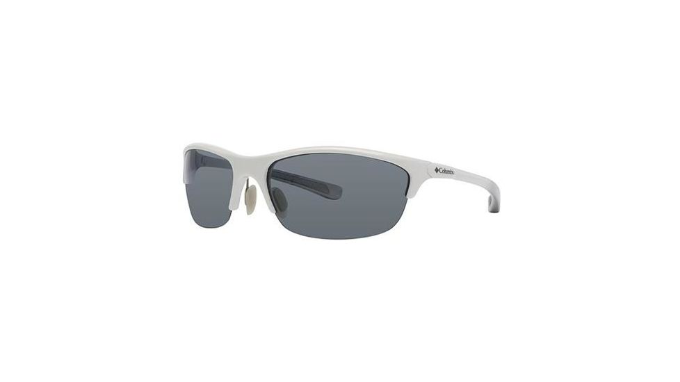 Columbia Crest Sunglasses - Frame Metallic White fade to Grout, Size 72/17mm CBCRESTPZ04