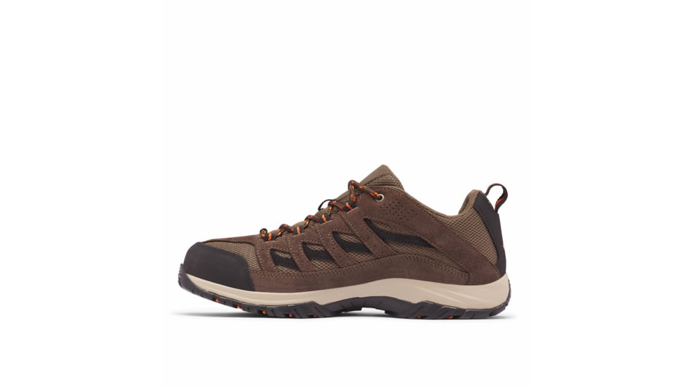 Columbia Crestwood Hiking Shoes - Mens, Camo Brown/Heatwave, 9, 1781y