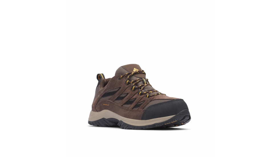 Columbia Crestwood Waterproof Hiking Shoes - Mens, Mud/Squash, 9.5, 1765391255Mud, Squash9,5