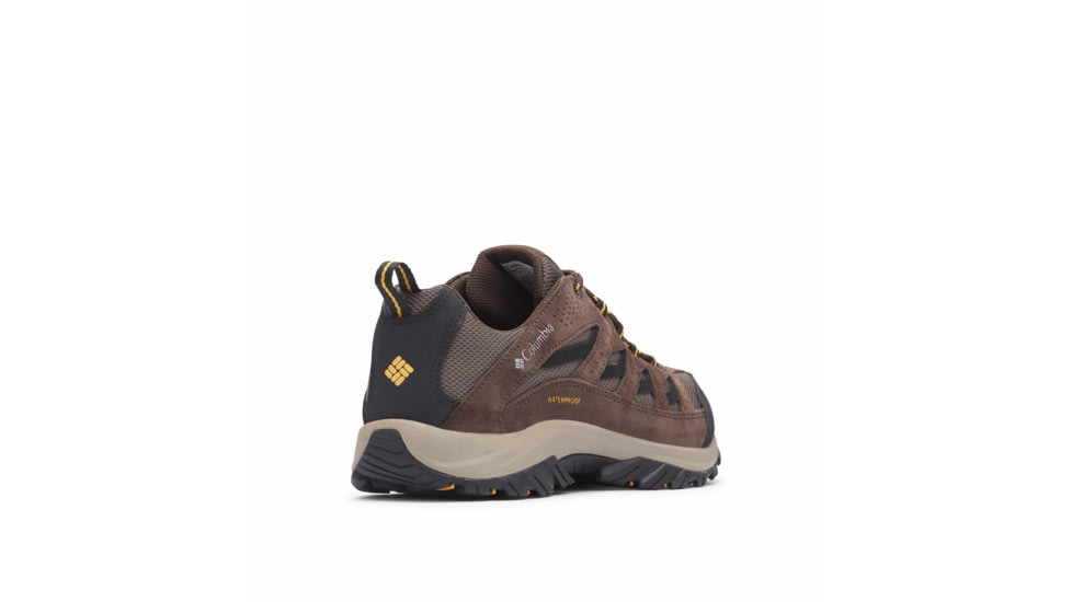 Columbia Crestwood Waterproof Hiking Shoes - Mens, Mud/Squash, 9.5, 1765391255Mud, Squash9,5