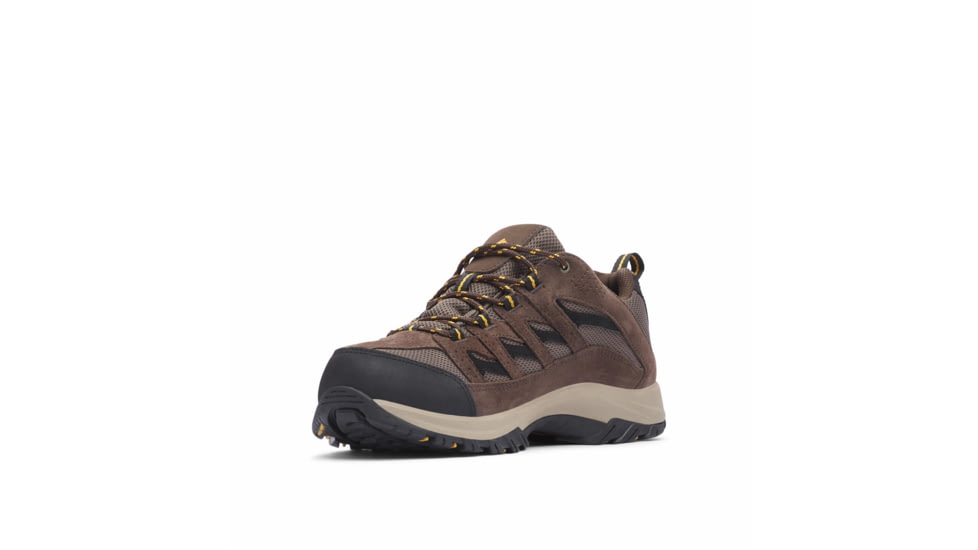 Columbia Crestwood Waterproof Hiking Shoes - Mens, Mud/Squash, 9.5, 1765391255Mud, Squash9,5