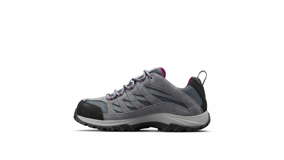 Columbia Crestwood Waterproof Hiking Shoes - Womens, Graphite/Wild Iris, 9.5, 1765411 Iris9