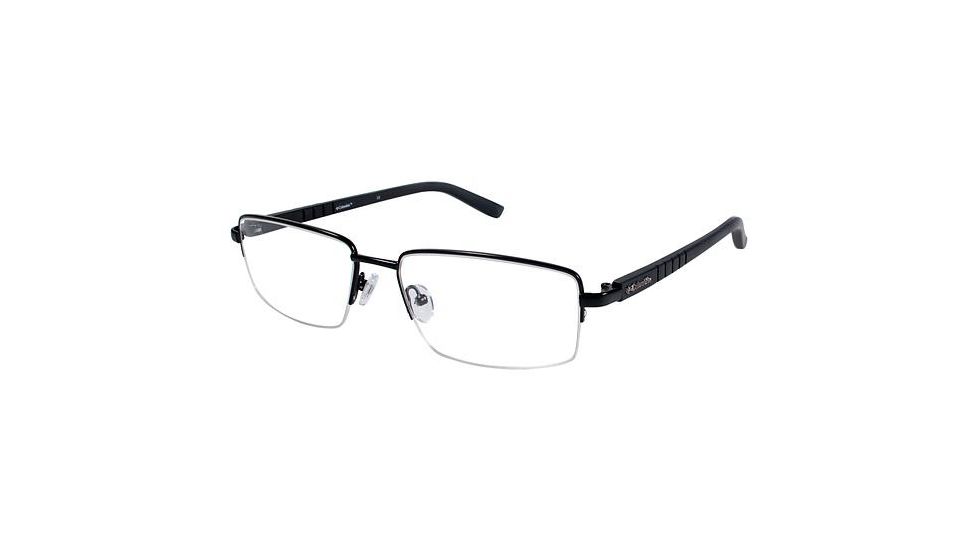 Columbia CROWN POINT 200 Bifocal Prescription Eyeglasses - Frame BLACK/BLACK, Size 58/18mm CBCROWNPT20001