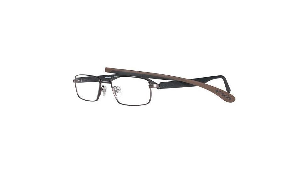 Columbia Cumberland Single Vision Prescription Eyeglasses - Frame Brown/Black/Blk/Brn, Size 53/16mm CBCUMBERLAND01