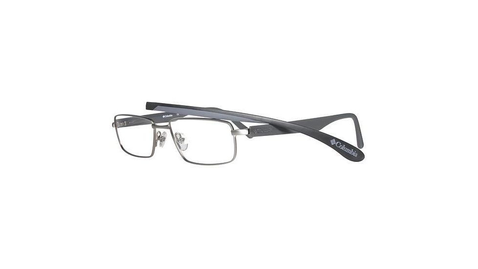 Columbia Cumberland Single Vision Prescription Eyeglasses - Frame Silv/Grey/Grey-Blk, Size 53/16mm CBCUMBERLAND02