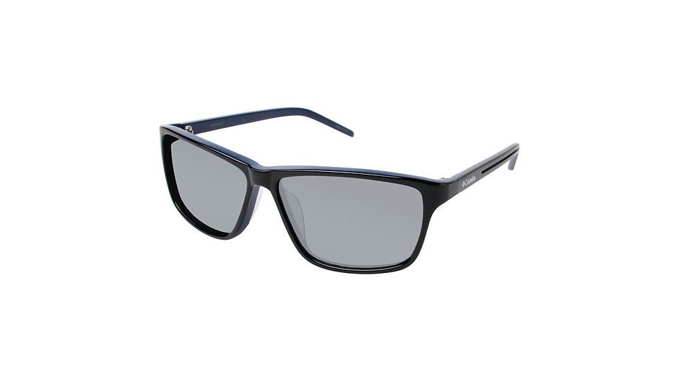 Columbia Demming Single Vision Prescription Sunglasses CBDEMMING04 - Frame Color S Black/Blue
