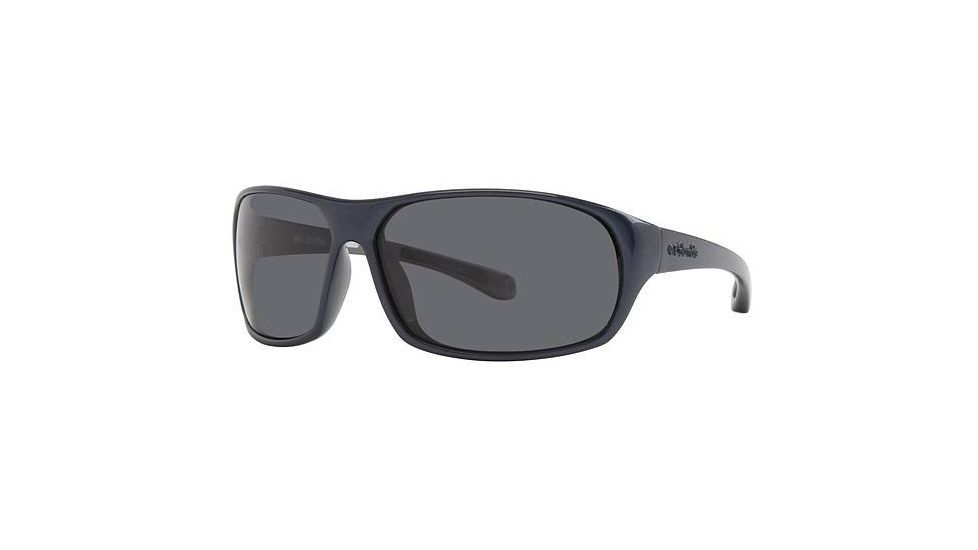 Columbia Denali Sunglasses - Frame Metallic Carbon, Size 65/17mm CBDENALI03