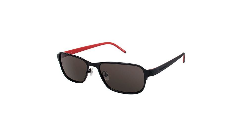 Columbia DILLON Sunglasses - Frame MATTE BLACK/BLACK, Lens Color Smoke, Size 57/18mm CBDILLON01