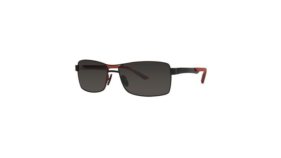 Columbia Double Blaze Sunglasses - Frame Shiny Black/Red Element, Size 59/15mm CBDOUBLEBLAZEPZ02