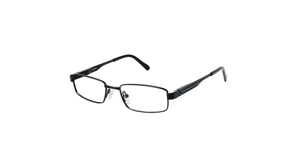 Columbia Eagle Rock Single Vision Prescription Eyeglasses - Frame BLACK, Size 47/16mm CBEAGLERK01