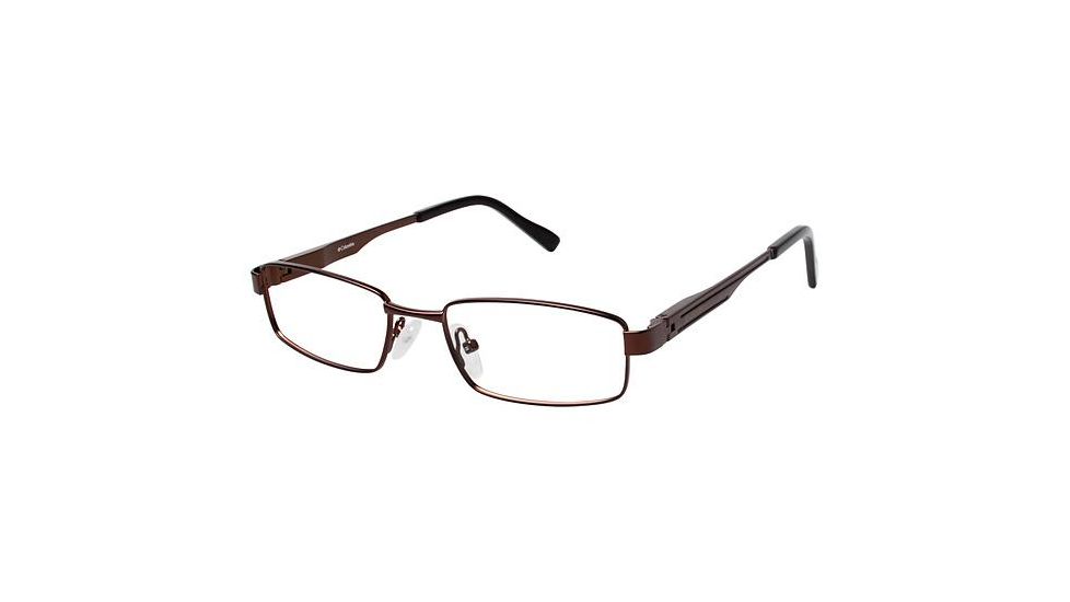 Columbia Eagle Rock Single Vision Prescription Eyeglasses - Frame BROWN, Size 47/16mm CBEAGLERK03