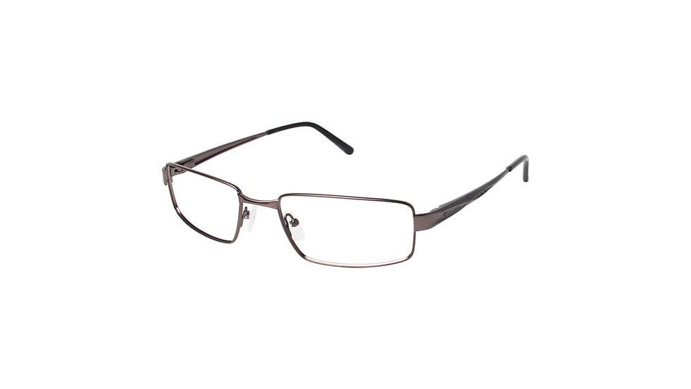 Columbia Edwards Mt. Bifocal Prescription Eyeglasses - Frame Gunmetal, Size 58/20mm CBEDWARDSMT01