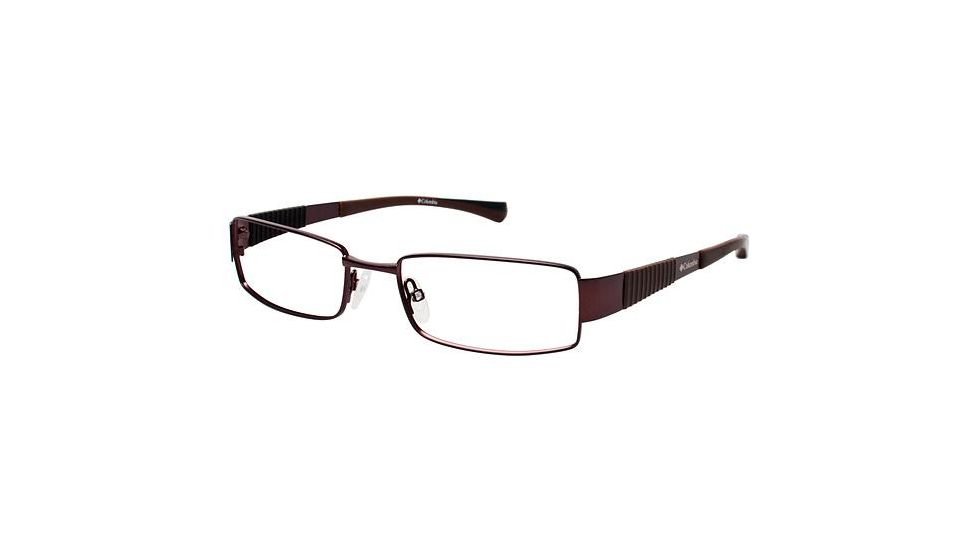 Columbia Ely Progressive Prescription Eyeglasses - Frame Matte Brown/Black, Size 53/18mm CBELY02