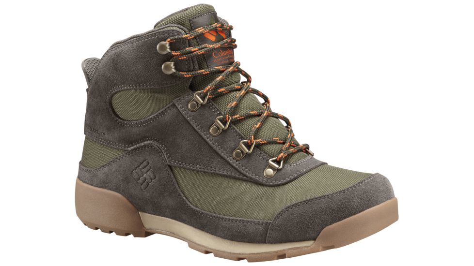 Columbia Endicott Classic Mid Waterproof Casual Boot - Men's-Nori/Heatwave-Medium-11