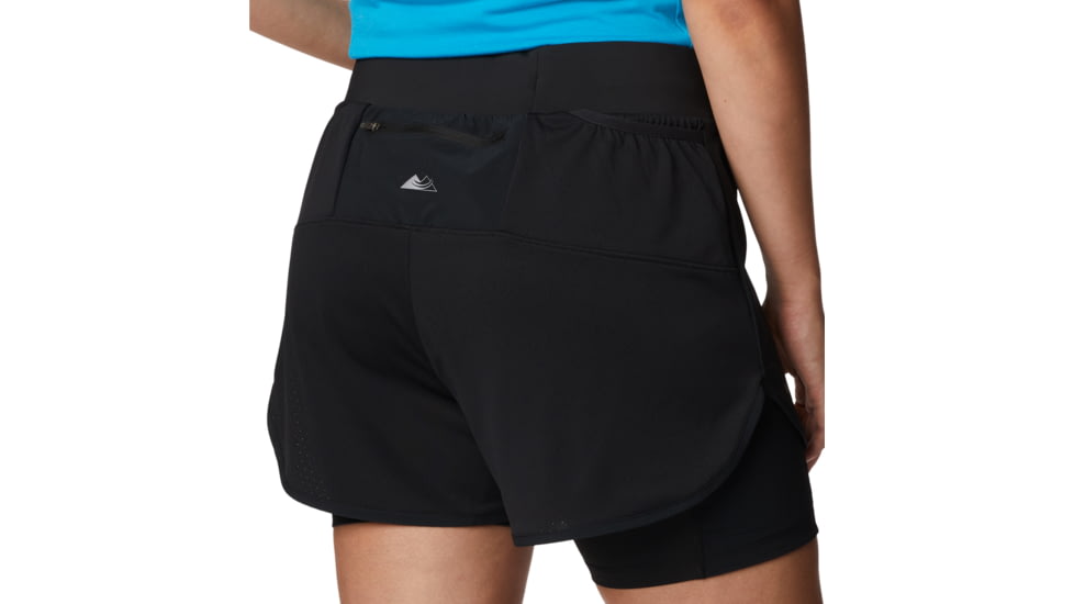 Columbia Endless Trail 2n1 Short - Womens, Black, L, 2031841-010-L-3