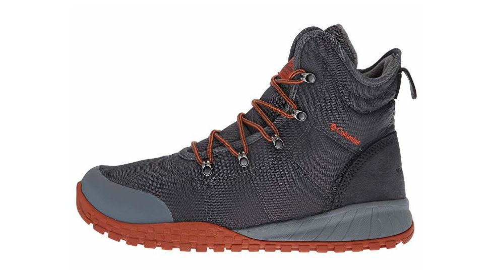 Columbia Fairbanks Omni-Heat Boot - Men's, Graphite/Dark Adobe, Medium, 10.5, 1746011053-10.5