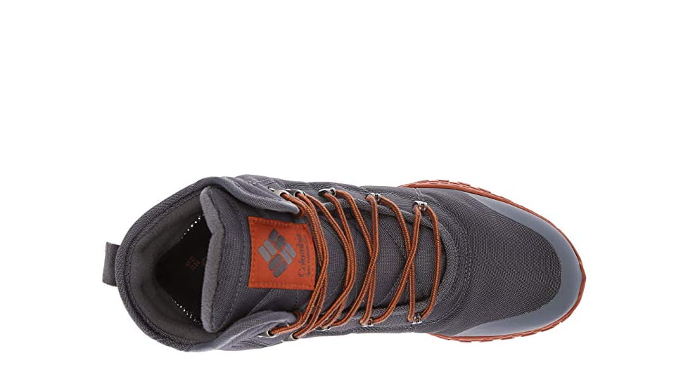 Columbia Fairbanks Omni-Heat Boot - Men's, Graphite/Dark Adobe, Medium, 11.5, 1746011053-11.5