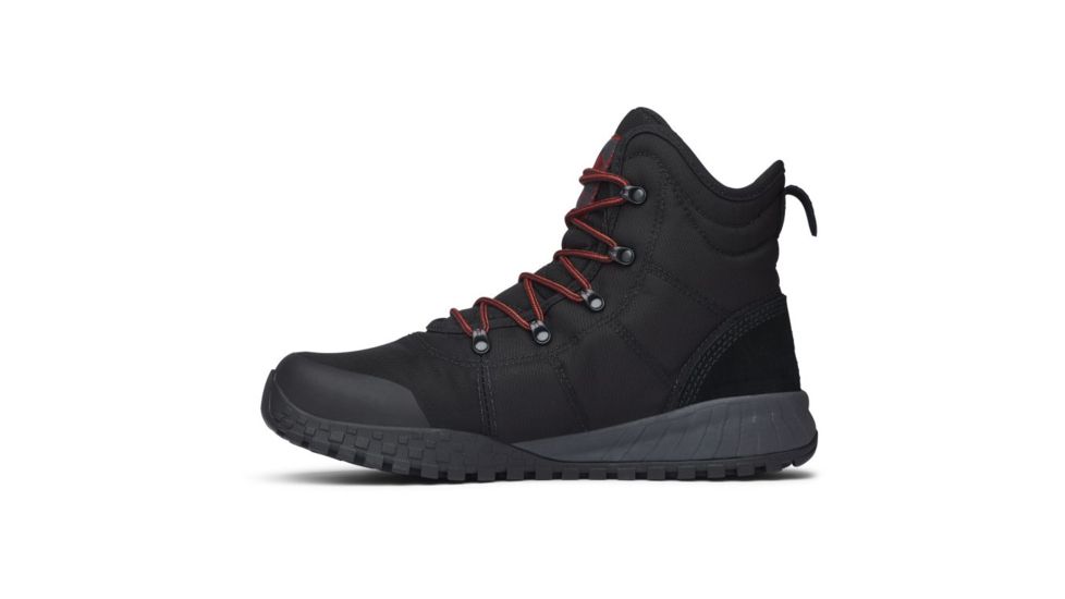 Columbia Fairbanks Omni-Heat Boot - Men's, Black, Rusty, Medium, 7.5, 1746011010-7.5