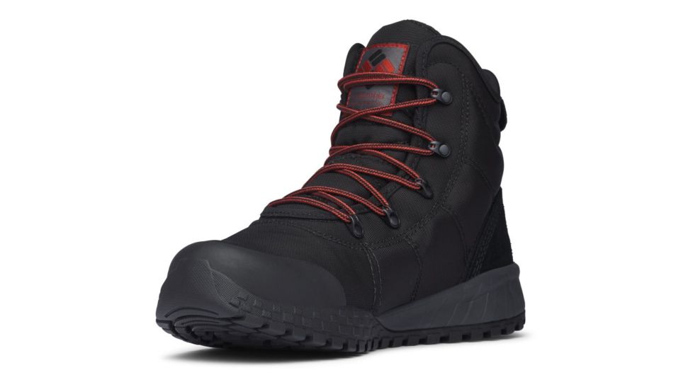 Columbia Fairbanks Omni-Heat Boot - Men's, Black, Rusty, Medium, 7.5, 1746011010-7.5