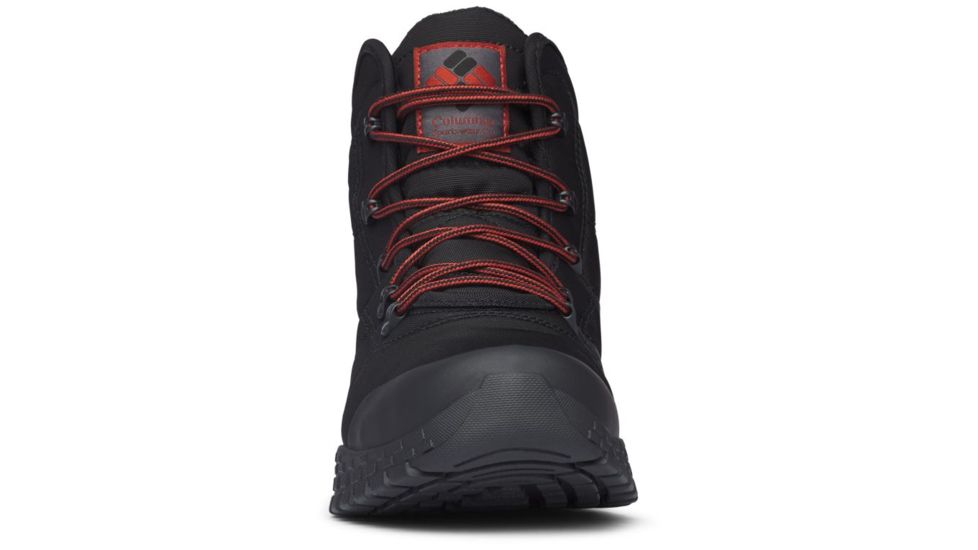 Columbia Fairbanks Omni-Heat Boot - Men's, Black, Rusty, Medium, 7.5, 1746011010-7.5