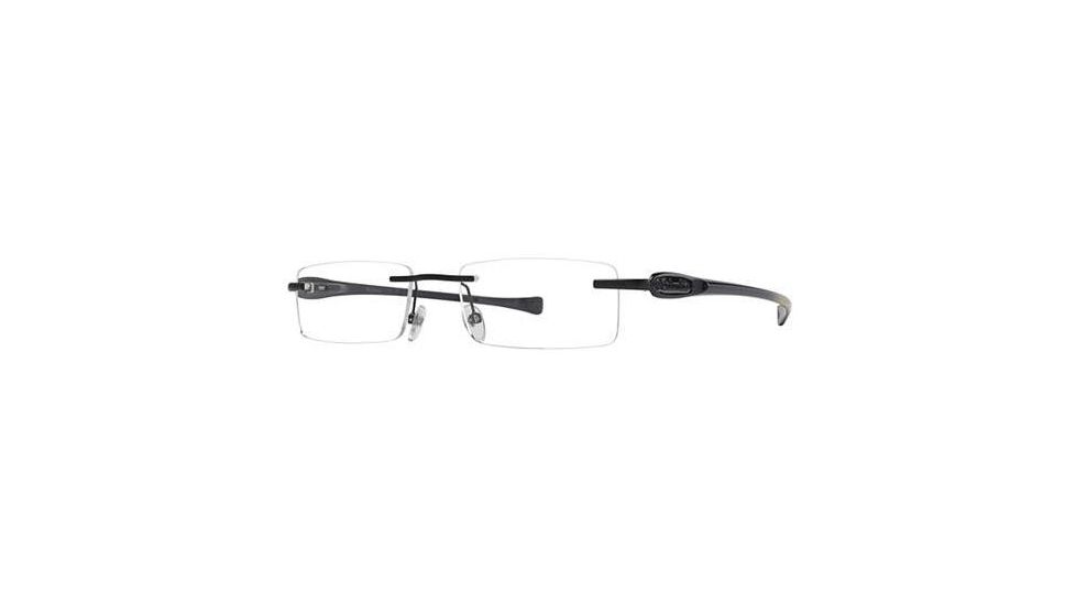 Columbia FAST TREK 2 Single Vision Prescription Eyeglasses - Frame BLACK: BLACK - DECO YELLOW; BLACK: BLACK - DECO YELLOW FADE, Size 51/18mm CBFASTTREK201