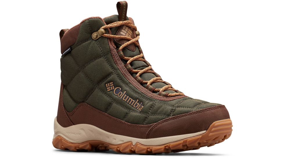 Columbia Firecamp Boot Hiking Boots - Mens, Peatmoss, Elk, Medium, 13, 1672881213-13