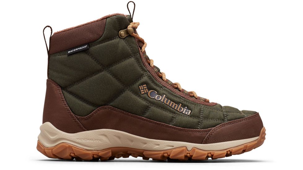 Columbia Firecamp Boot Hiking Boots - Mens, Peatmoss, Elk, Medium, 13, 1672881213-13