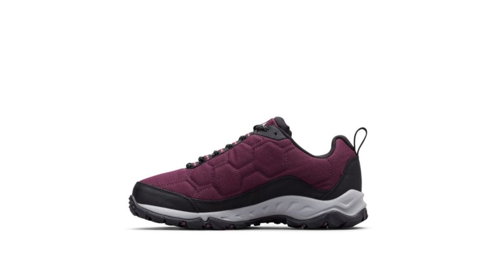 Columbia Firecamp III Waterproof Hiking Boots - Womens, Black Cherry, White, Medium, 6, 1865241639-6