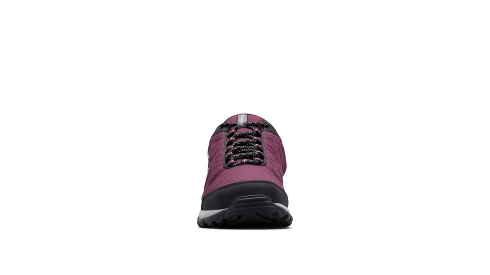 Columbia Firecamp III Waterproof Hiking Boots - Womens, Black Cherry, White, Medium, 6, 1865241639-6