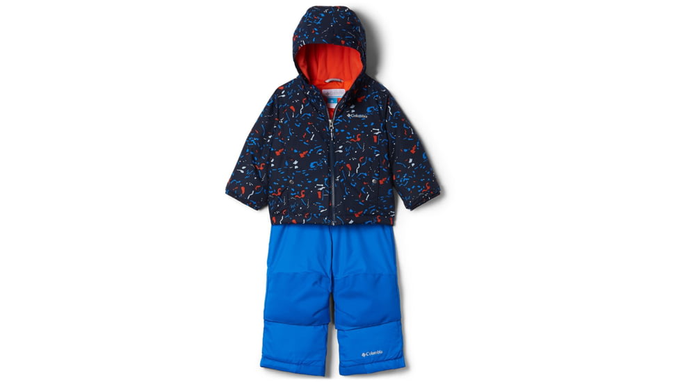 Columbia Frosty Slope Snow Set - Toddlers, Collegiate Navy Splatter, 4T, 1624591466-4T