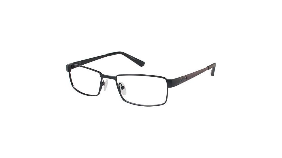 Columbia GASTON LAKE Single Vision Prescription Eyeglasses - Frame BLACK, Size 54/18mm CBGASTONLK02