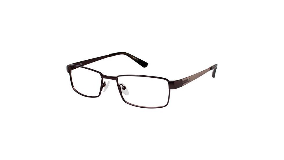 Columbia GASTON LAKE Single Vision Prescription Eyeglasses - Frame BROWN, Size 54/18mm CBGASTONLK01