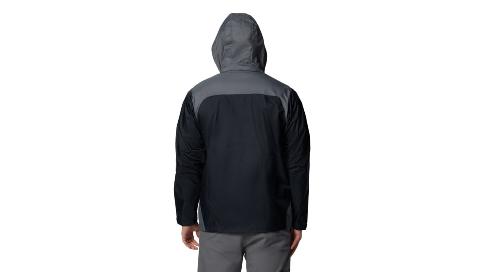 Columbia Glennaker Lake II Rain Jacket - Mens, Black/City Grey, M, 2089791-012-M