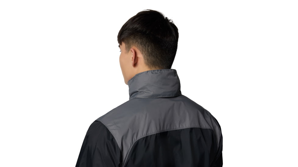 Columbia Glennaker Lake II Rain Jacket - Mens, Black/City Grey, M, 2089791-012-M