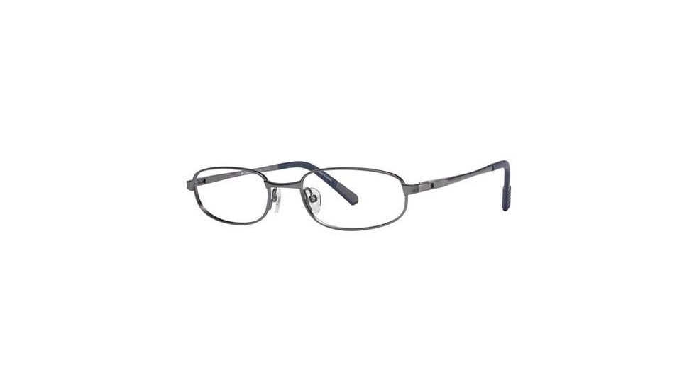 Columbia Grizzly Creek 101 Progressive Prescription Eyeglasses - Frame Brushed Silver, Size 48/17mm CBGRIZZCREEK10103