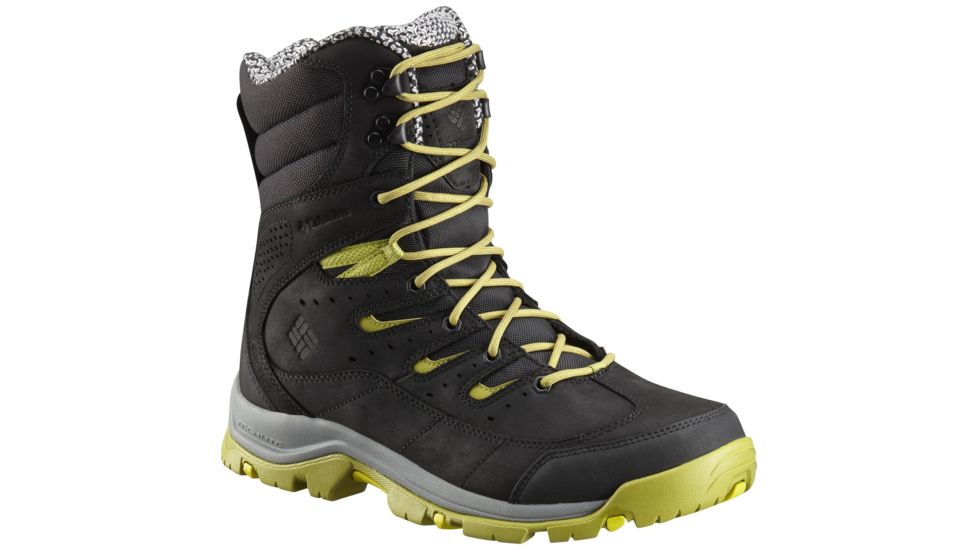Columbia Gunnison Plus Ltr Omni-Heat Winter Boot - Mens, Black/Ginkgo, Medium, 11.5, 1830591010-11.5
